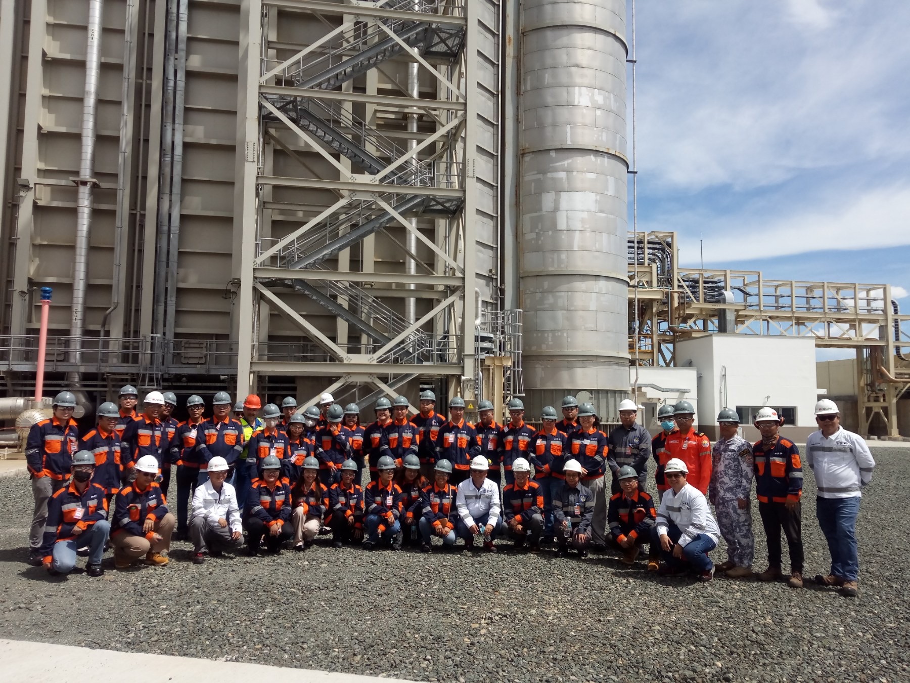 GPDP 3 and Partner Agencies Conduct LNG Terminal Site Visit